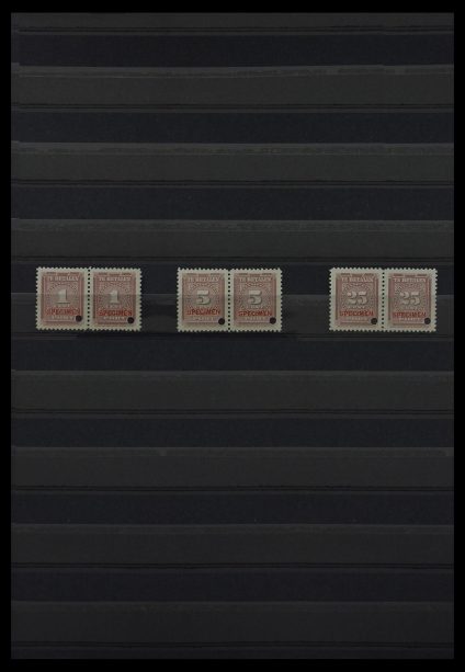 Stamp collection 13090 Surinam postage dues 1945.