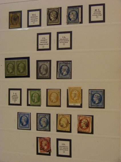 Stamp collection 18842 France 1849-1964.