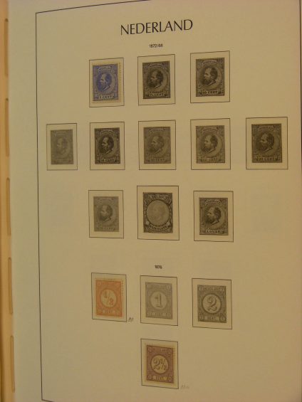 Stamp collection 19254 Netherlands 1872-2001.
