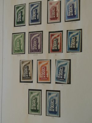 Stamp collection 20674 Europe CEPT 1956-1996.