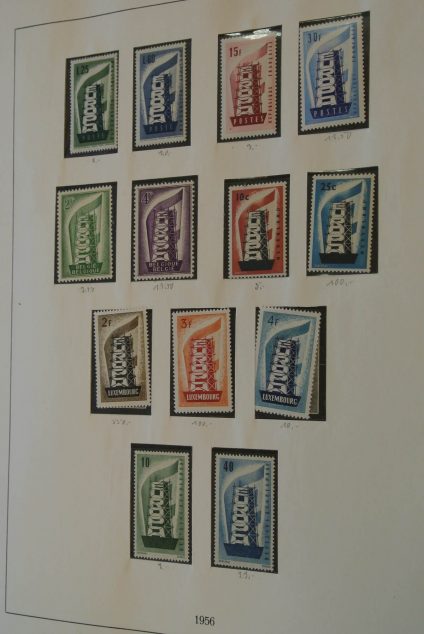 Stamp collection 20674 Europe CEPT 1956-1996.