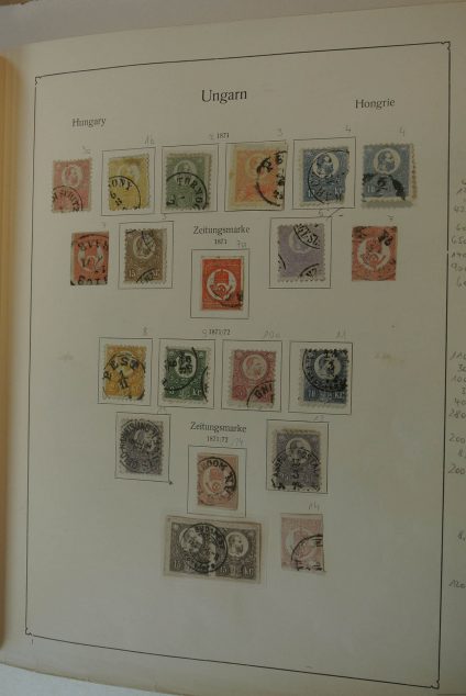 Stamp collection 21403 Hungary 1871-1975.