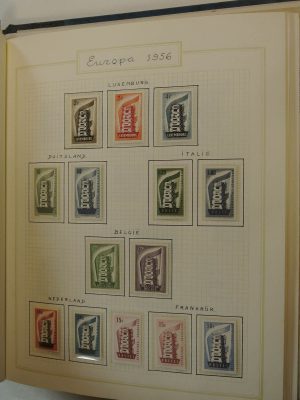 Stamp collection 21485 United Europa 1956-1972.