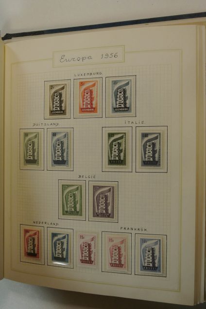 Stamp collection 21485 United Europa 1956-1972.