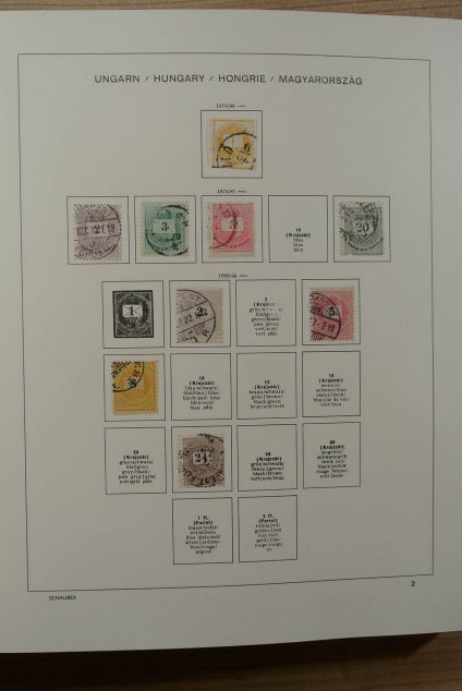 Stamp collection 22996 Hungary 1871-2000.
