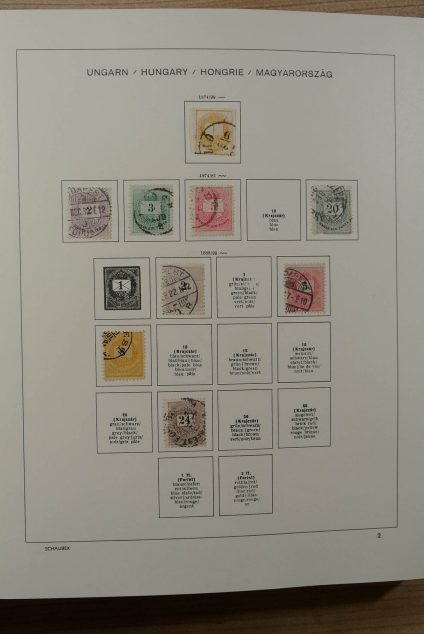 Stamp collection 22996 Hungary 1871-2000.