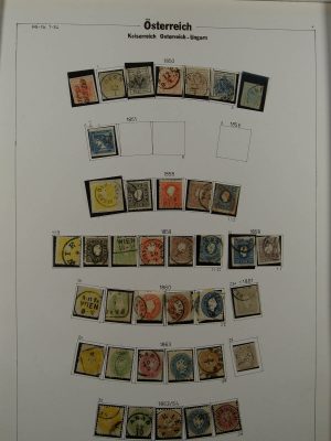 Stamp collection 23445 Austria 1850-1938.