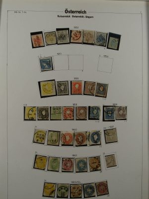 Stamp collection 23445 Austria 1850-1938.