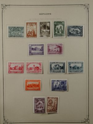 Stamp collection 23451 Western Europe ca. 1850-1935.