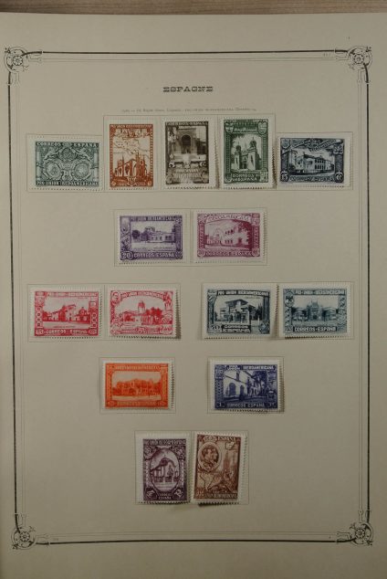 Stamp collection 23451 Western Europe ca. 1850-1935.