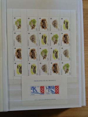 Stamp collection 23857 Western Europe souvenir sheets.