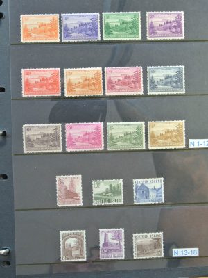 Stamp collection 24484 Norfolk 1947-2007.