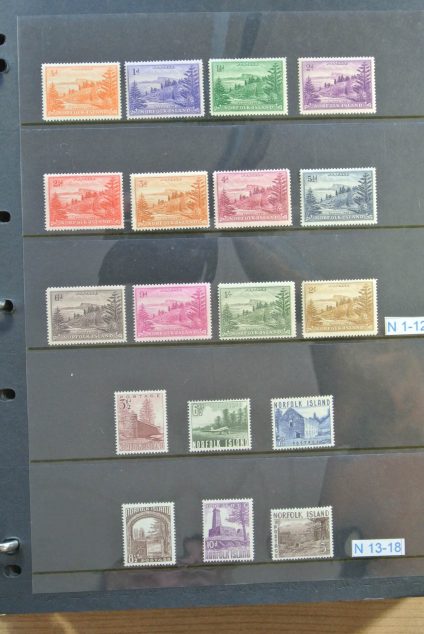 Stamp collection 24484 Norfolk 1947-2007.