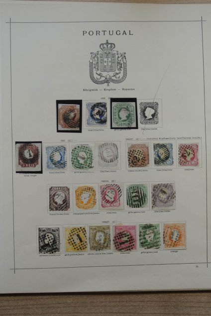 Stamp collection 24779 Portugal 1853-1930.