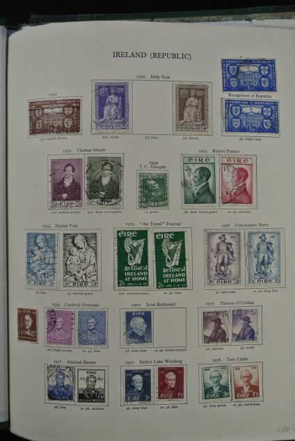 Stamp collection 24863 British colonies 1880-1965.