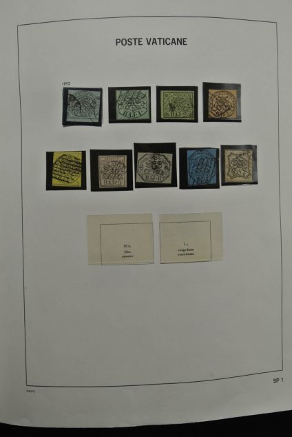 Stamp collection 24867 Vatican 1852-1999.