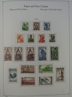 Stamp collection 24950 Papua New Guinea 1952-2003.