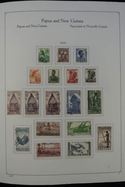 Stamp collection 24950 Papua New Guinea 1952-2003.