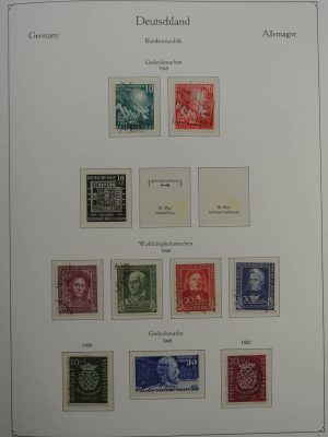 Stamp collection 25048 Bund 1949-1994.