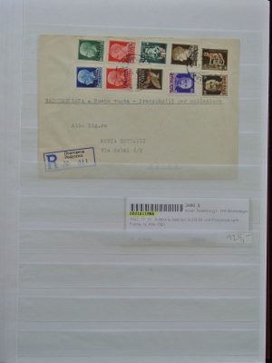 Stamp collection 25065 Italianse occupation Montenegro 1941-1943.