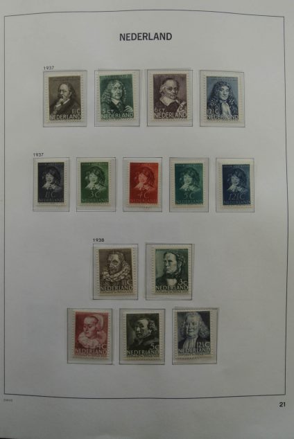 Stamp collection 25119 Netherlands 1923-1999.