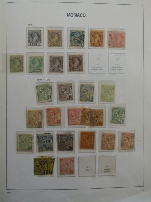 Stamp collection 25213 Monaco 1885-1987.