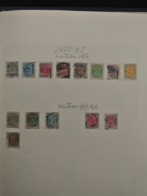 Stamp collection 25250 Denmark 1854-1991.