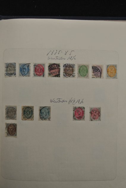 Stamp collection 25250 Denmark 1854-1991.