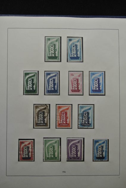 Stamp collection 25262 Europa CEPT 1956-2001.