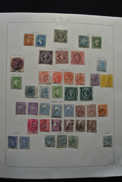 Stamp collection 25420 Australia and States 1854-2013.