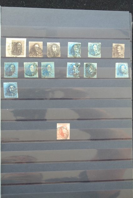 Stamp collection 25433 Belgium 1849-1940.