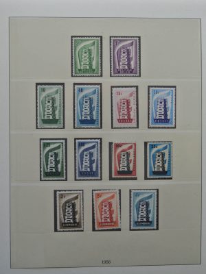 Stamp collection 25521 Europa CEPT 1956-2004.