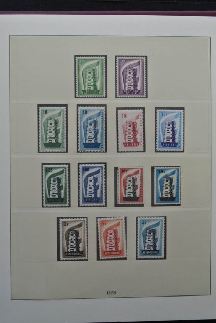 Stamp collection 25521 Europa CEPT 1956-2004.