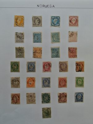 Stamp collection 25626 Scandinavia 1851-1930.