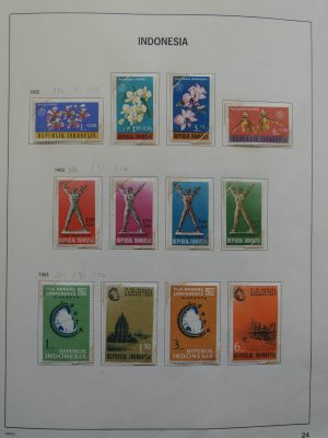 Stamp collection 25640 Indonesia 1962-1995.