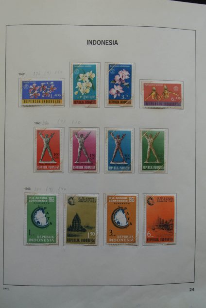 Stamp collection 25640 Indonesia 1962-1995.