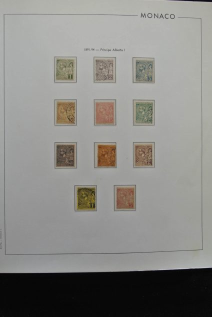 Stamp collection 25776 Monaco 1885-1990.
