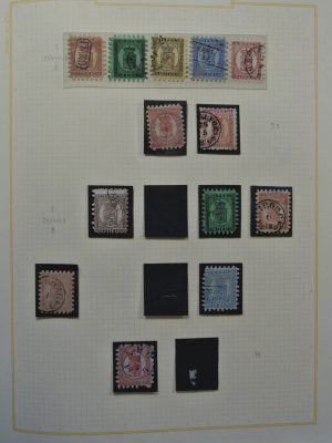 Stamp collection 25994 Finland 1856-1956.