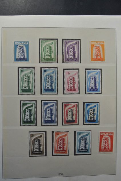 Stamp collection 26013 Europa Cept 1956-2000.