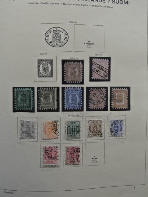 Stamp collection 26173 Finland 1860-1995.