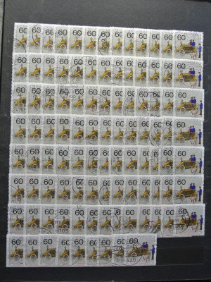 Stamp collection 26205 Bundespost 1990-1998.