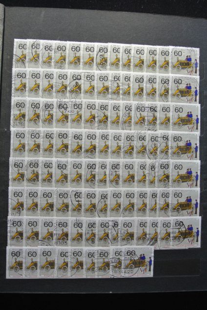 Stamp collection 26205 Bundespost 1990-1998.