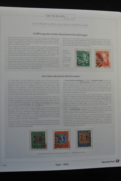 Stamp collection 26248 Bundespost 1949-2009.