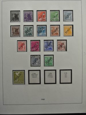 Stamp collection 26288 Berlin 1948-1990.