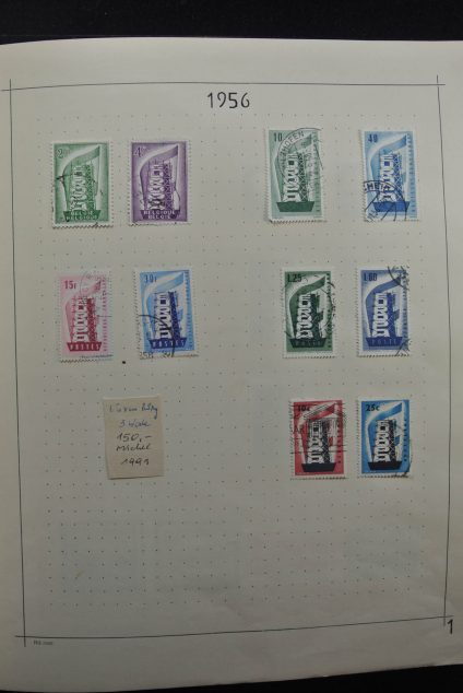 Stamp collection 26296 CEPT 1956-1999.