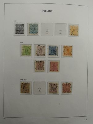 Stamp collection 26309 Sweden 1855-1994.