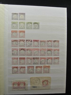 Stamp collection 26368 German Reich used.