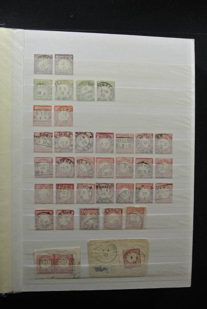 Stamp collection 26368 German Reich used.