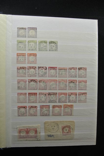 Stamp collection 26368 German Reich used.