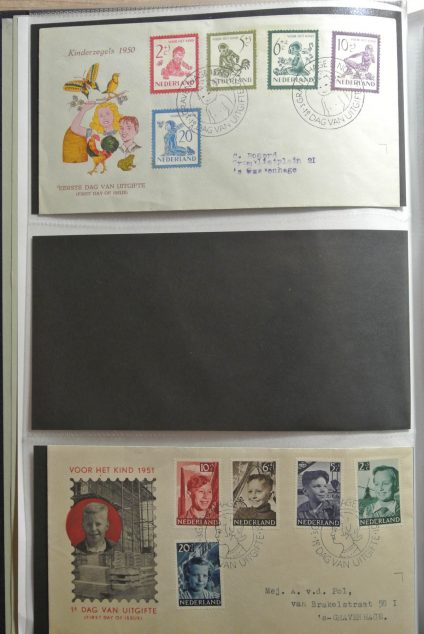 Stamp collection 26417 Netherlands 1950-2013 FDC's.